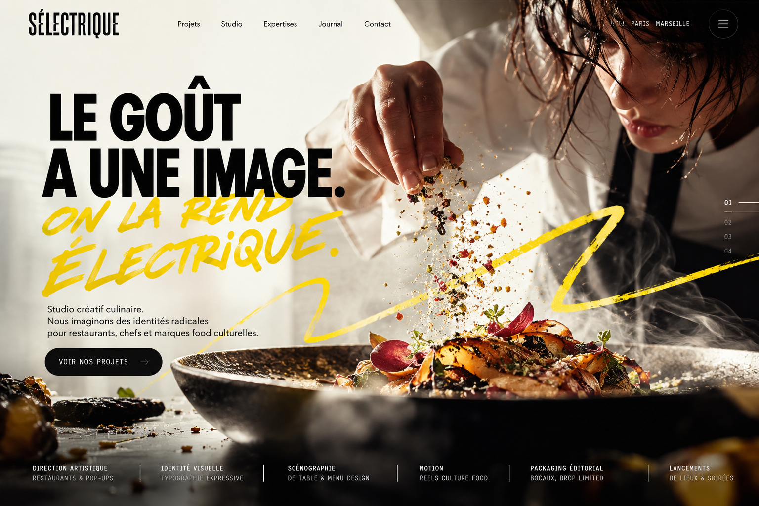 Réalisation Selectrique · Restauration